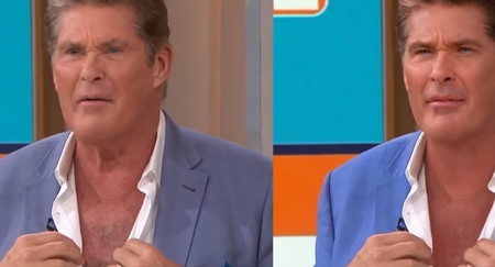 30 años menos gracias a la IA: el último 'deepfake' viral rejuvenece con gran realismo a David Hasselhoff
