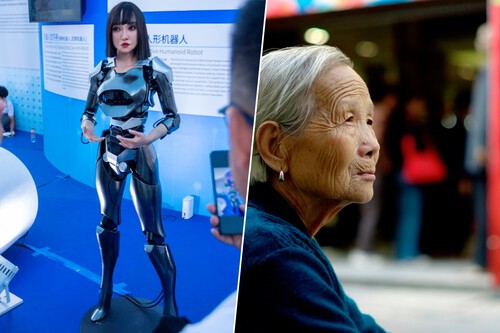 A China le falta tanta gente para cuidar a millones de ancianos que ha tomado una decisión inédita: robots