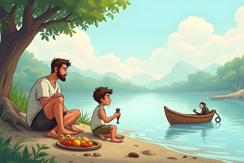 Google ya tiene una IA que "razona". Y hay un padre, un hijo, un mono y comida que lo demuestran