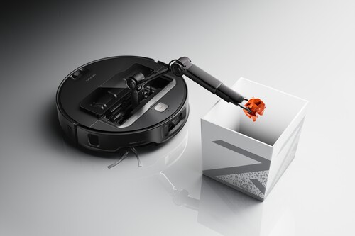 No hace falta esperar al Tesla Bot: este aspirador de Roborock incluye un brazo robótico para limpiar y manipular objetos